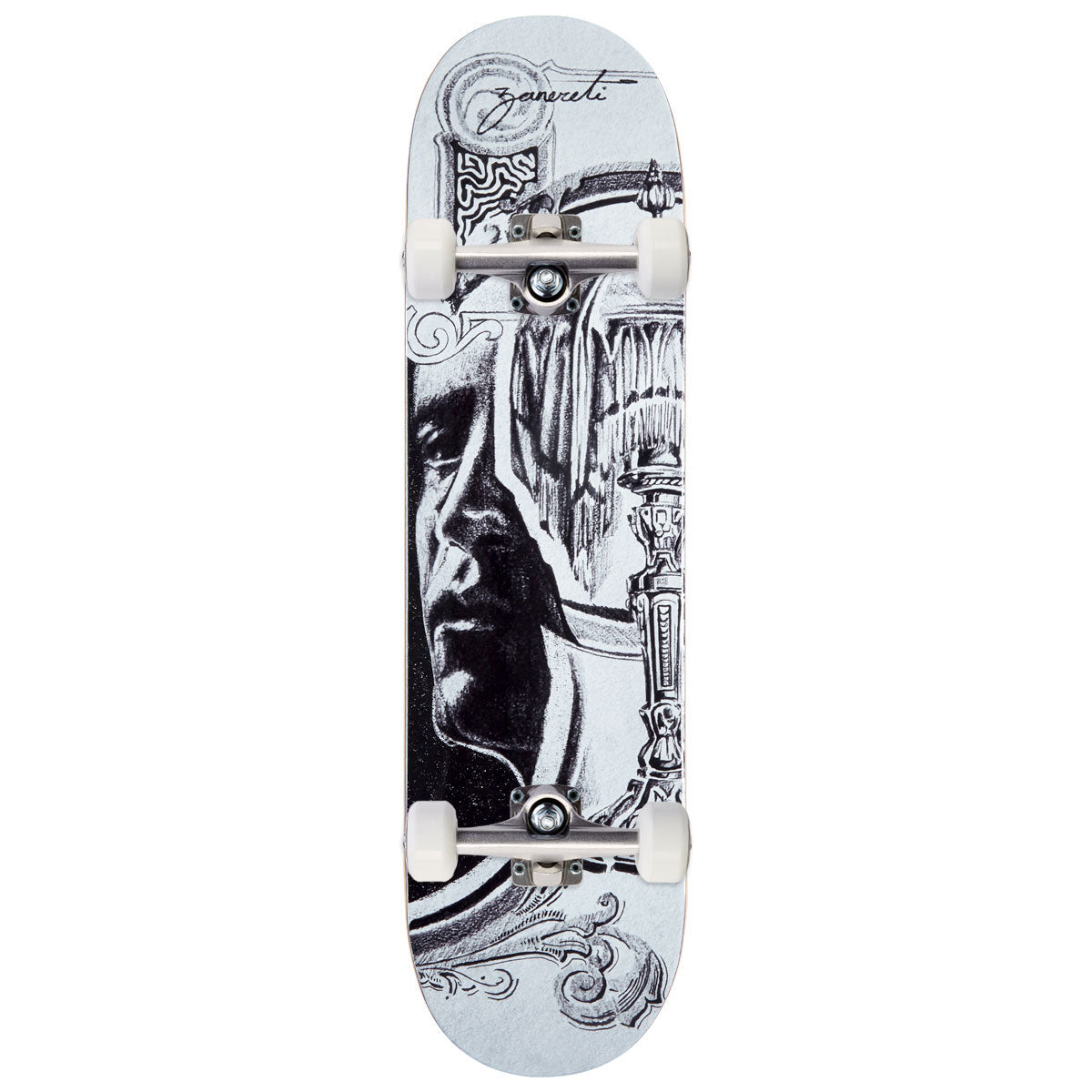 CCS x Zanereti Sweat Meadow Skateboard Complete image 1