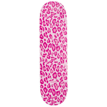 CCS Leopard Embossed Skateboard Deck - Pink