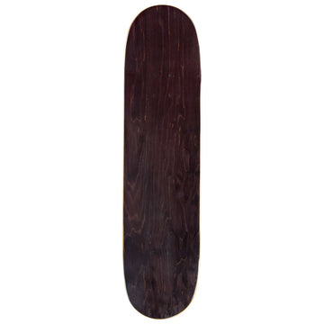 CCS Leopard Embossed Skateboard Deck - Brown