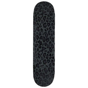 CCS Leopard Embossed Skateboard Deck - Charcoal - 7.50