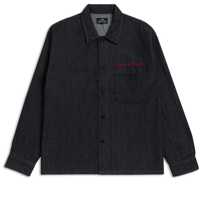 CCS Loved To Death Denim Shirt - Black - XL