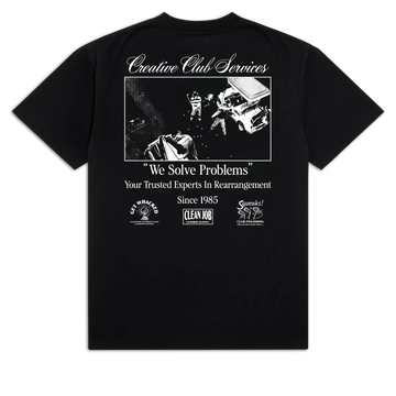 CCS Bootleg Creative Club Services T-Shirt - Black - LG