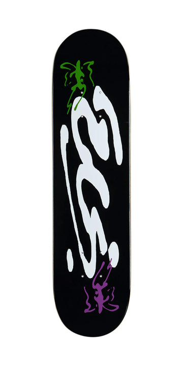CCS Ink Blot Logo Mini Skateboard Deck - Black - 7.25