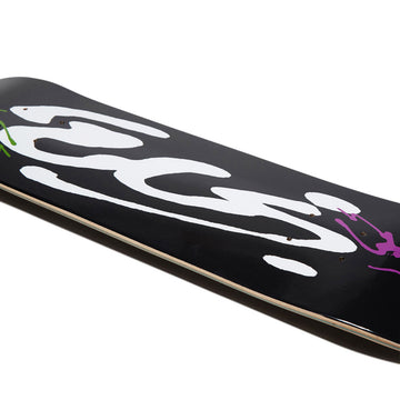CCS Ink Blot Logo Mini Skateboard Deck - Black