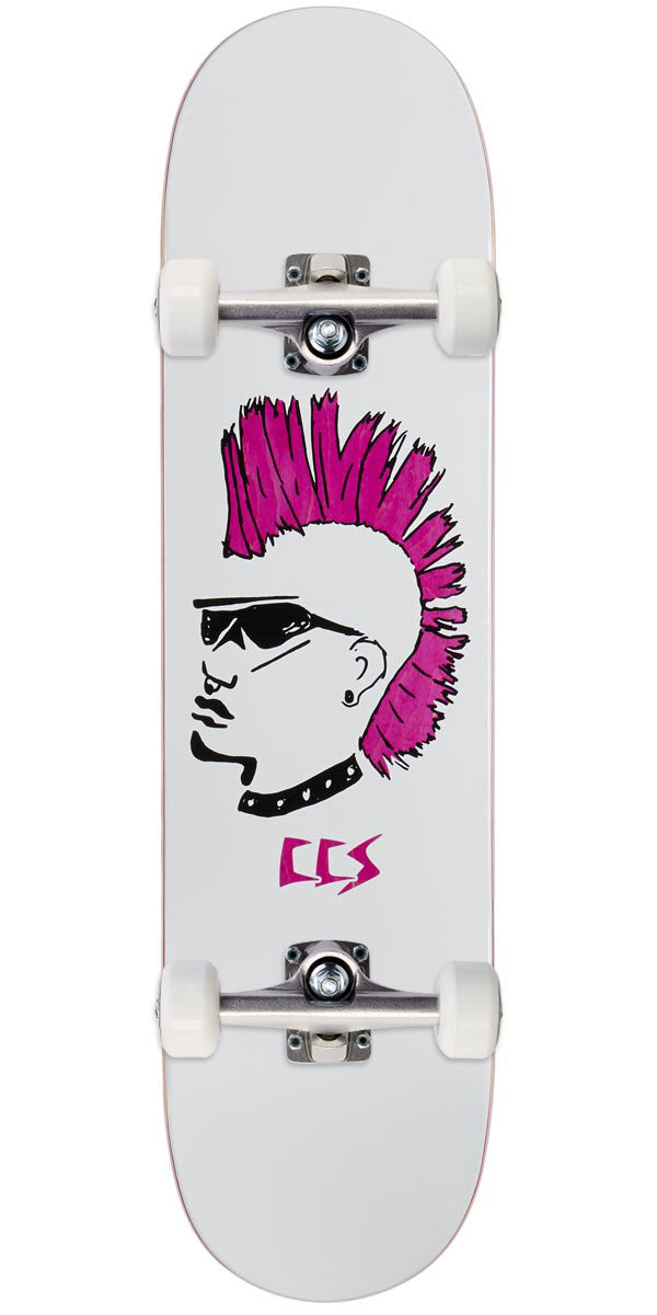 CCS OG Punk Skateboard Complete - White image 2