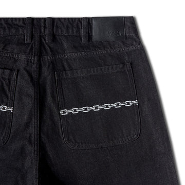 CCS Original Relaxed Taper Jeans - Chain Black