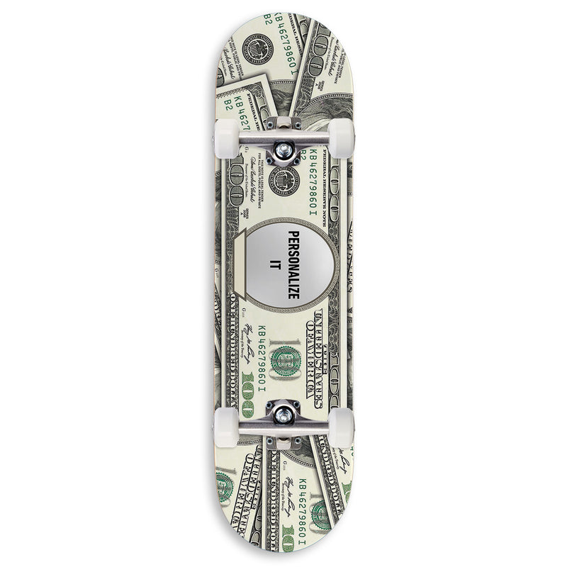 CCS Customs Photo Moments Skateboard Complete - Dollar - 8.375