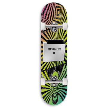 CCS Customs Photo Moments Skateboard Complete - Kaleidoscope - 8.375