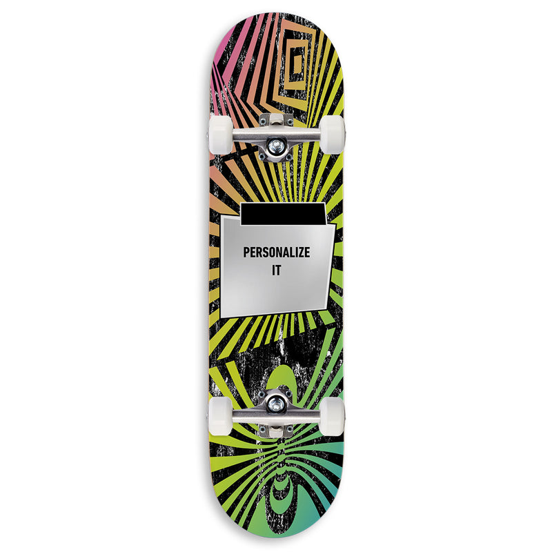 CCS Customs Photo Moments Skateboard Complete - Kaleidoscope - 8.125