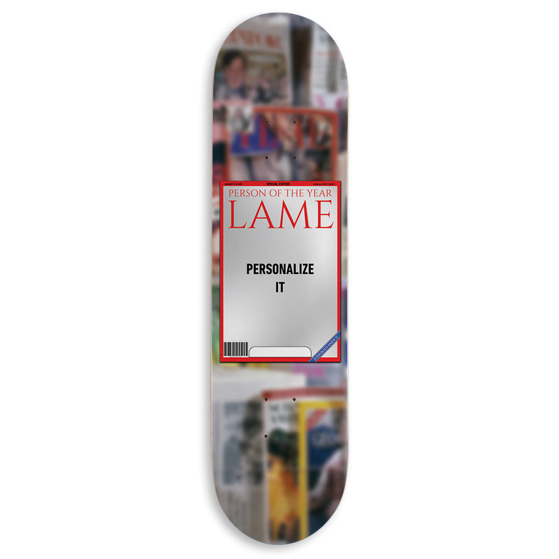 CCS Customs Photo Moments Skateboard Deck - Person Of The Year - 8.25