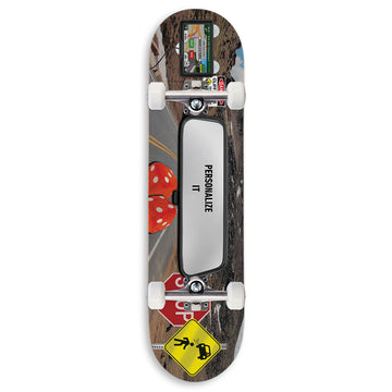CCS Customs Photo Moments Skateboard Complete - Road Trip - 8.50