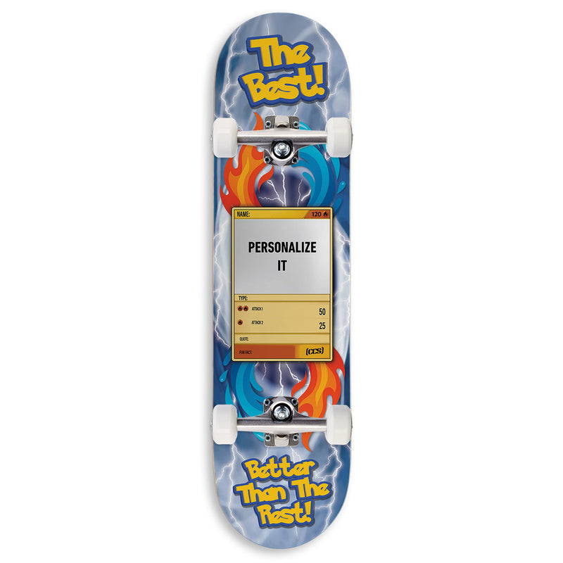 CCS Customs Photo Moments Skateboard Complete - Trading Card Game - 8.00
