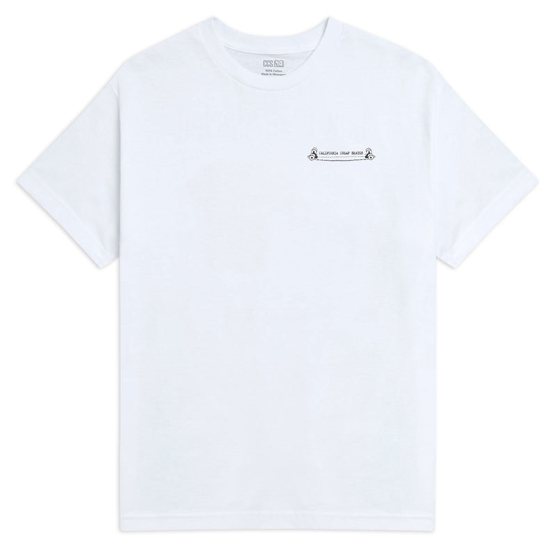 CCS 40 Year Phone T-Shirt - White - XL