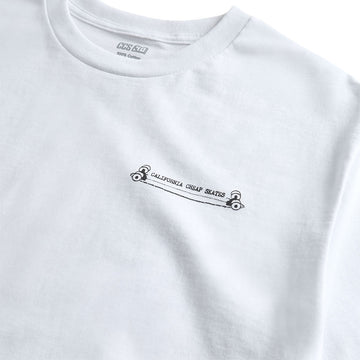 CCS 40 Year Phone T-Shirt - White