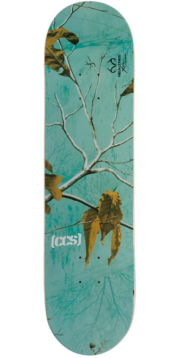 CCS x Realtree Logo Skateboard Deck - Sea Glass - 8.125