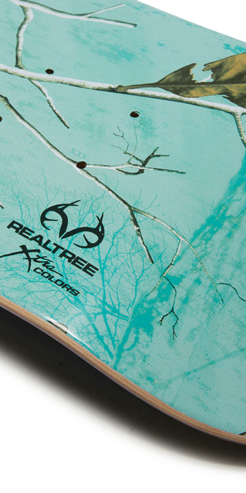 CCS x Realtree Logo Skateboard Deck - Sea Glass