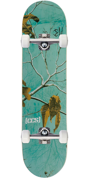 CCS x Realtree Logo Skateboard Complete - Sea Glass - 8.375