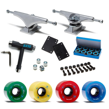 CCS Retro Cruiser Skateboard Assembly Kit - Multi - 109mm