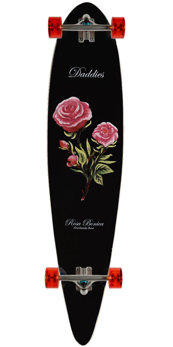 Daddies Rose City Pintail Longboard Complete image 1