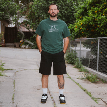 CCS Surplus Herringbone Shorts - Black