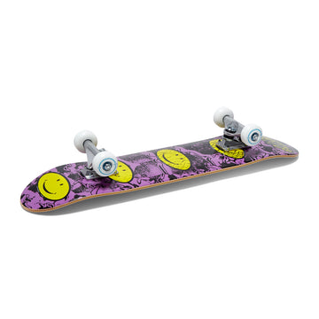 CCS Smile Decay Mini Skateboard Complete - Purple