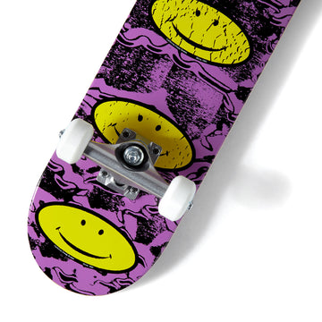 CCS Smile Decay Mini Skateboard Complete - Purple