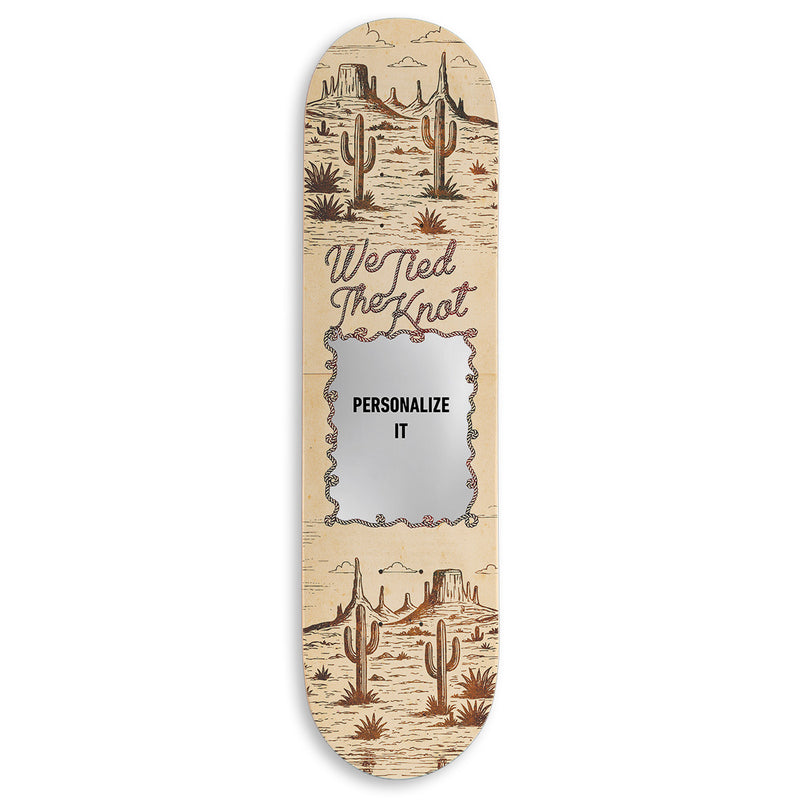 CCS Customs Together Skateboard Deck - We Tied The Knot - 8.25