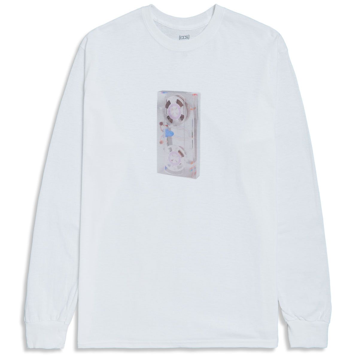 CCS Going Clear VHS Long Sleeve T-Shirt - White image 1
