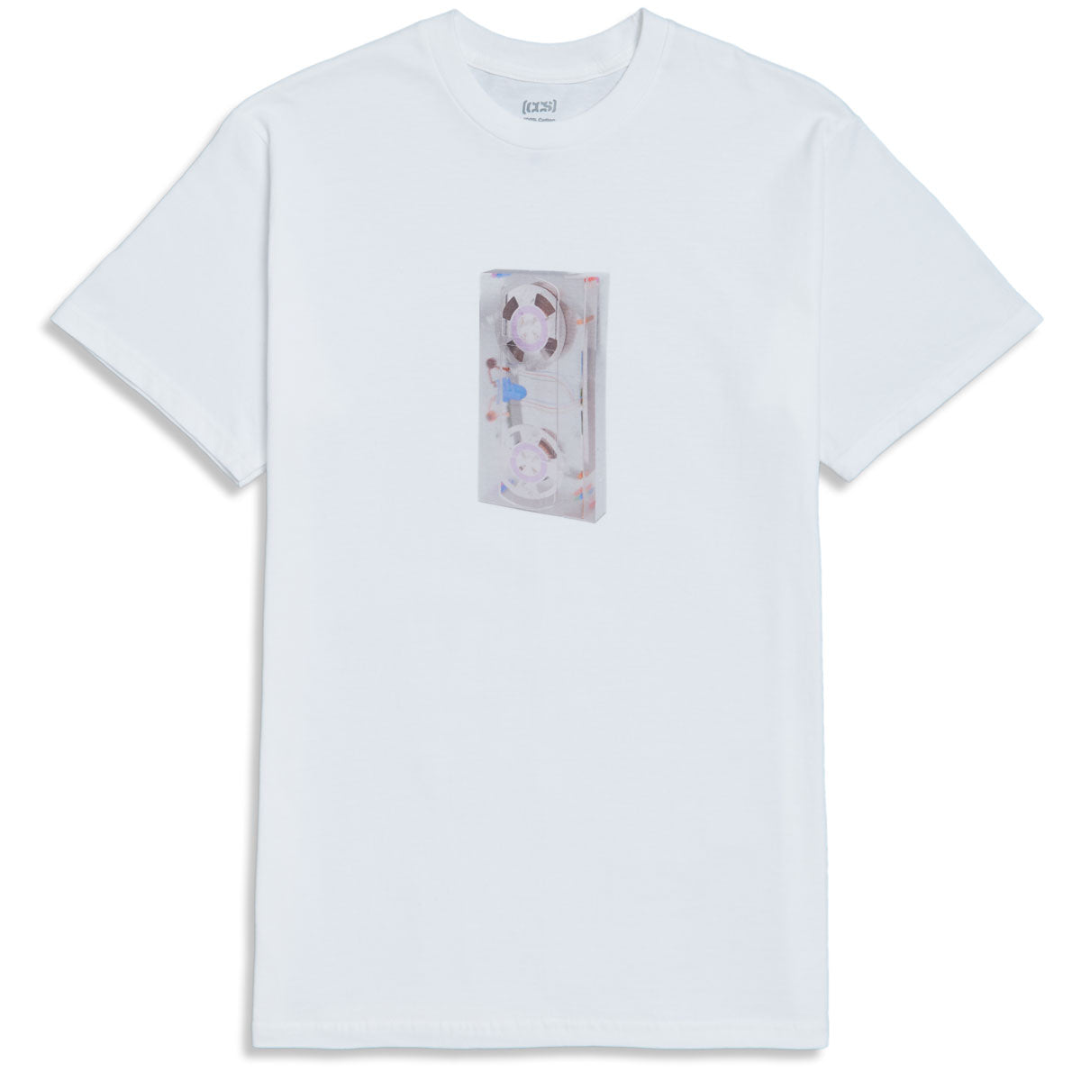 CCS Going Clear VHS T-Shirt - White - LG image 1