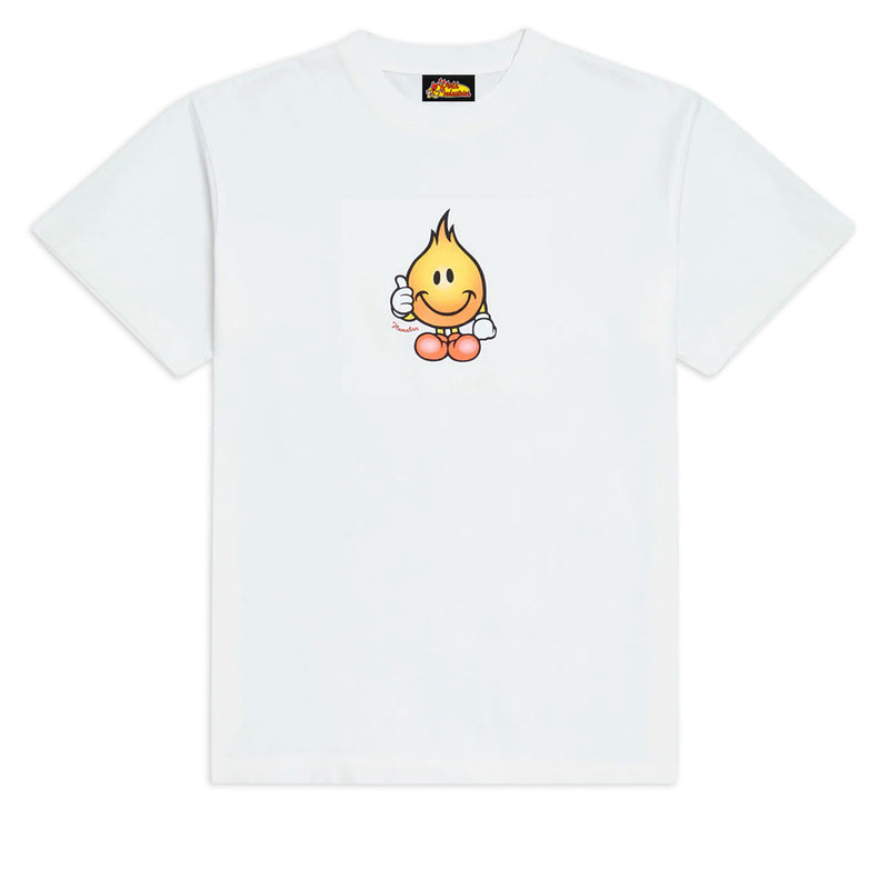 World Industries Classic Flameboy T-Shirt - Vintage White