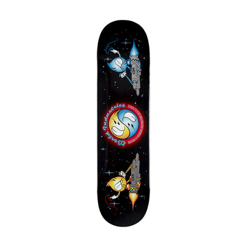World Industries Battle 2000 Mini Skateboard Deck - Black/Holo - 7.25