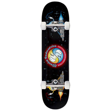 World Industries Battle 2000 Skateboard Complete - Black/Holo - 7.75