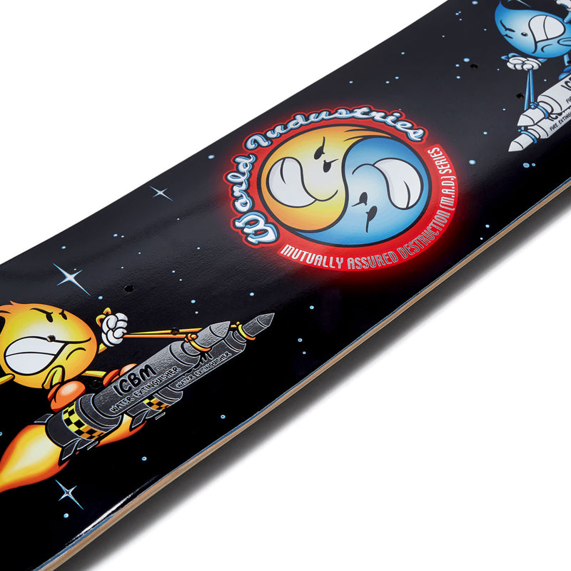World Industries Battle 2000 Skateboard Deck - Black/Holo