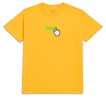 CCS Youth 56000 Bits T-Shirt - Gold - YMD
