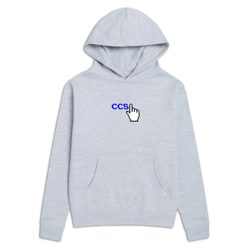 CCS Youth 56000 Bits Hoodie - Grey - YLG