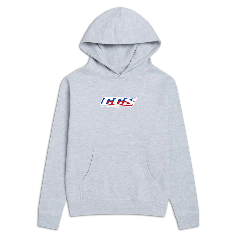 CCS Youth Snow Logo Hoodie - Grey - YMD