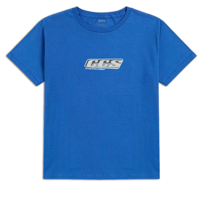 CCS Youth Snow Logo T-Shirt - Blue - YSM