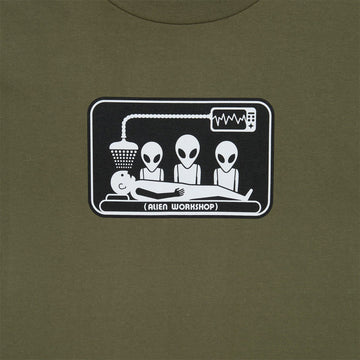 Alien Workshop Abduction T-Shirt - Fatigue Green