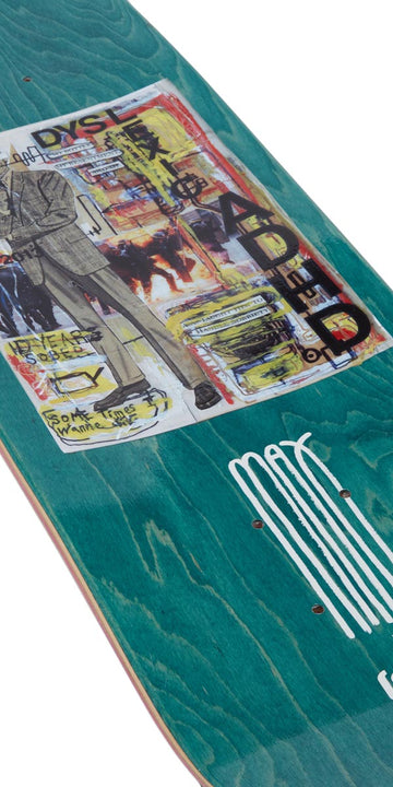 CCS x Max Goldsmith Out Of Step With The World Skateboard Deck