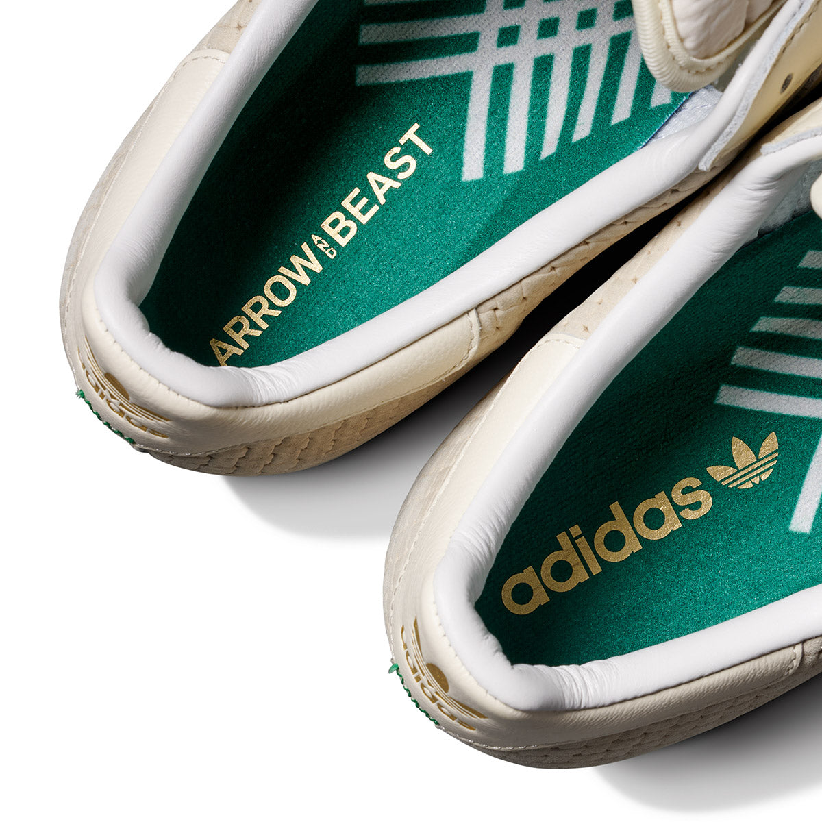 Adidas x Arrow & Beast Superstar ADV Shoes - Wonder White/Crystal White image 7