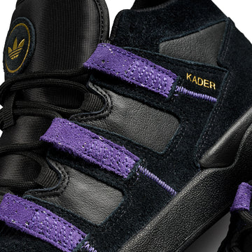 Adidas Kader Shoes - Core Black/Core Purple/Gold Metallic