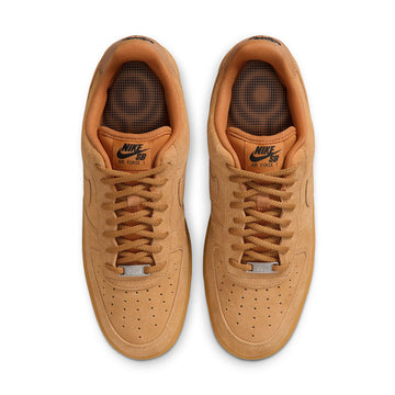 Nike SB Air Force 1 Shoes - Flax/Flax/Black/Gum