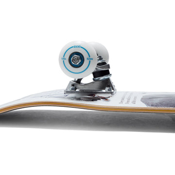 CCS Brain Food Animal Kingdom Mini Skateboard Complete - White