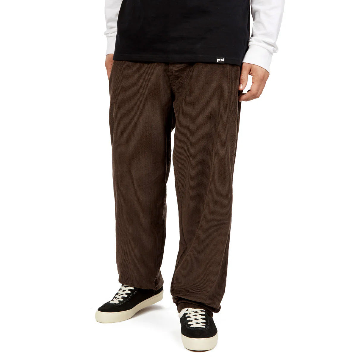 CCS Baggy Taper Corduroy Pants - Brown