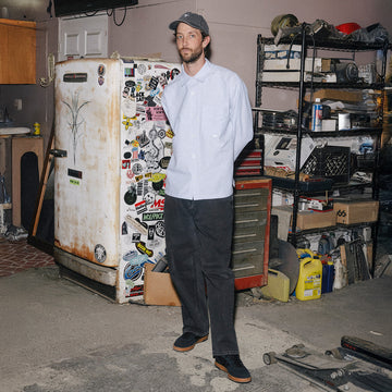 CCS Baggy Straight Denim Jeans - Acid Black