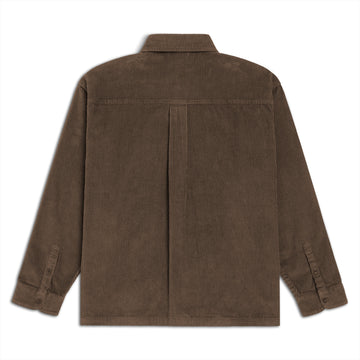 CCS Box Corduroy Shirt - Brown