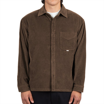 CCS Box Corduroy Shirt - Brown