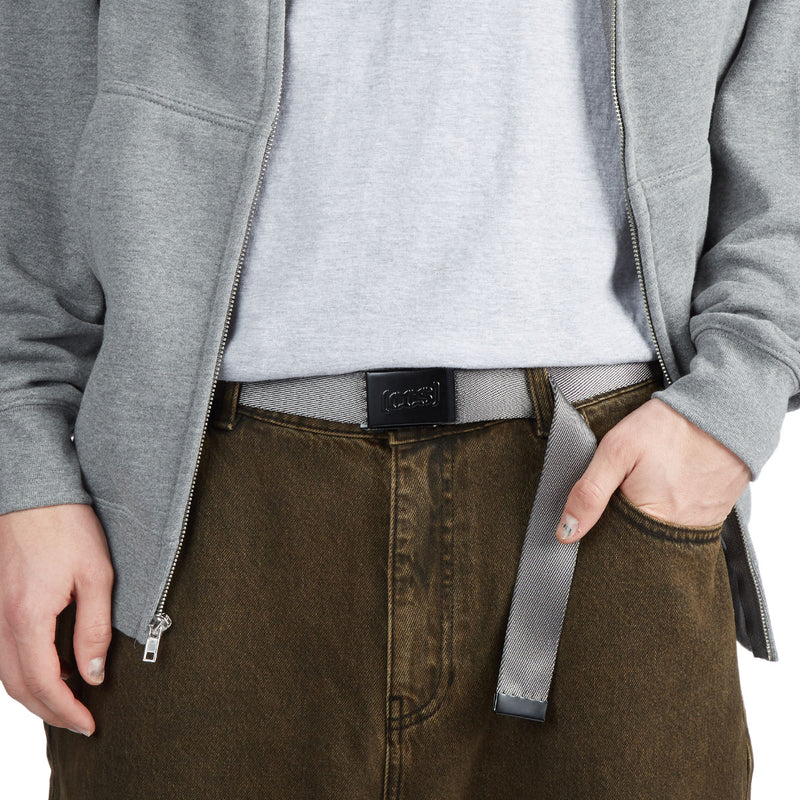 CCS Black Logo Buckle Belt - Olive