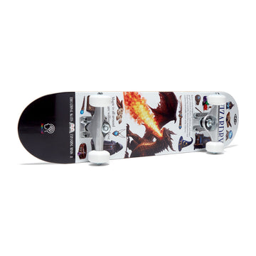 CCS Brain Food Wizardry Mini Skateboard Complete - White