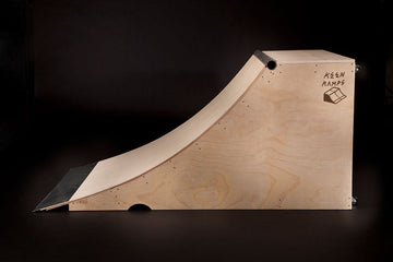 Keen Ramps (two) 3' x 4' Quarter Pipes